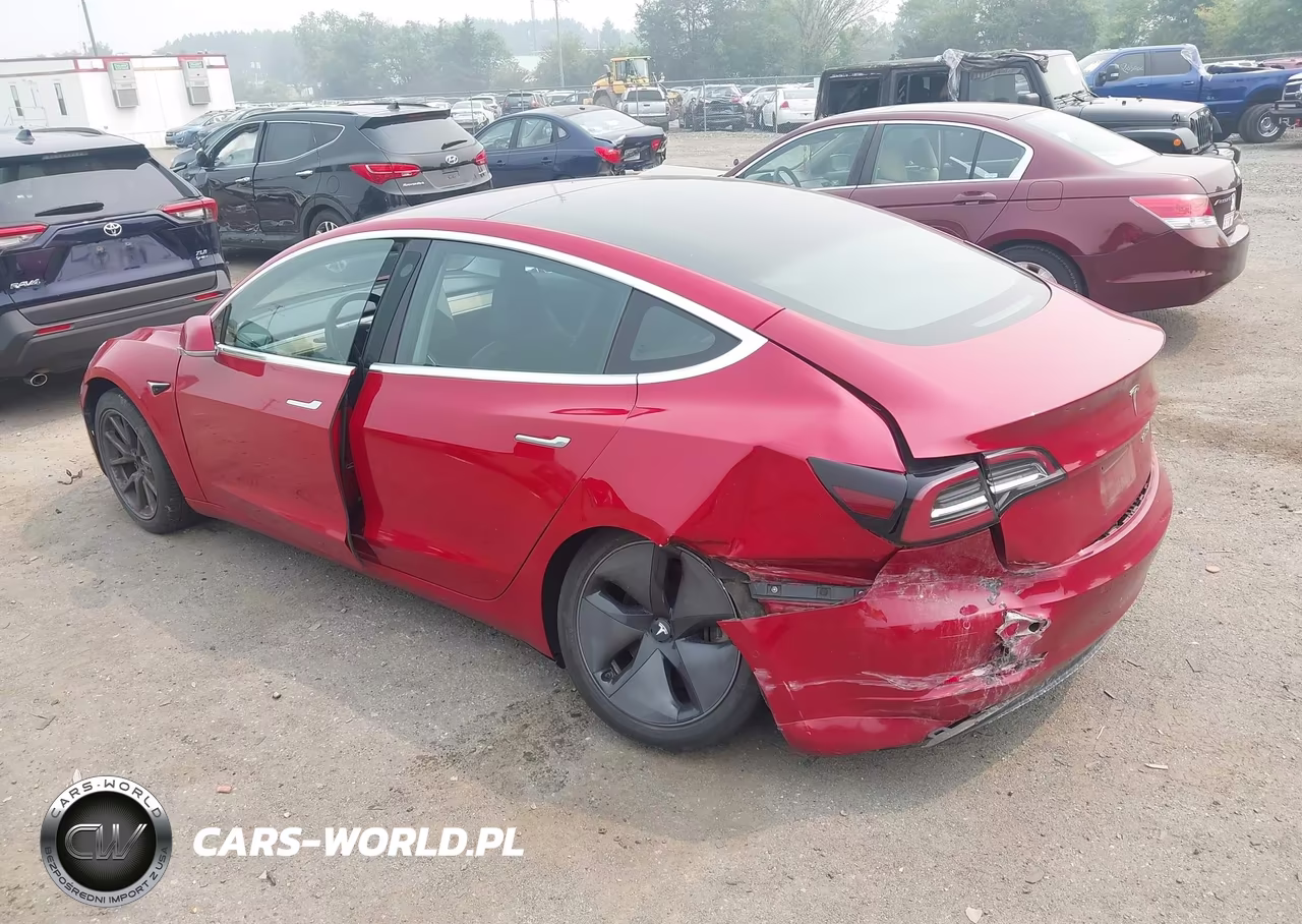 2018 Tesla Model 3 Long Range-Mid Range VIN:5YJ3E1EA6JF122970 - 3