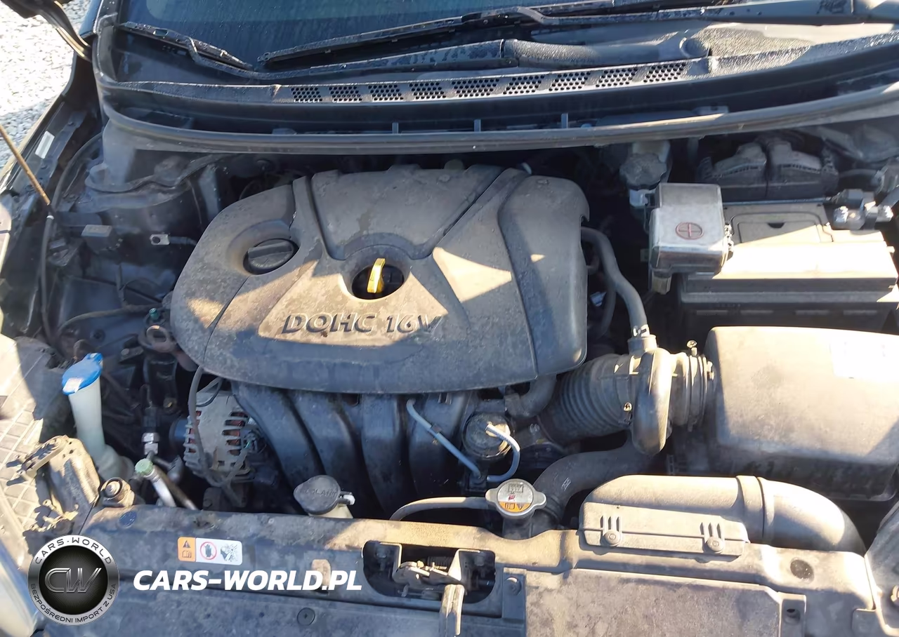 2013 Hyundai Elantra Gls VIN:KMHDH4AE6DU621135 - 10