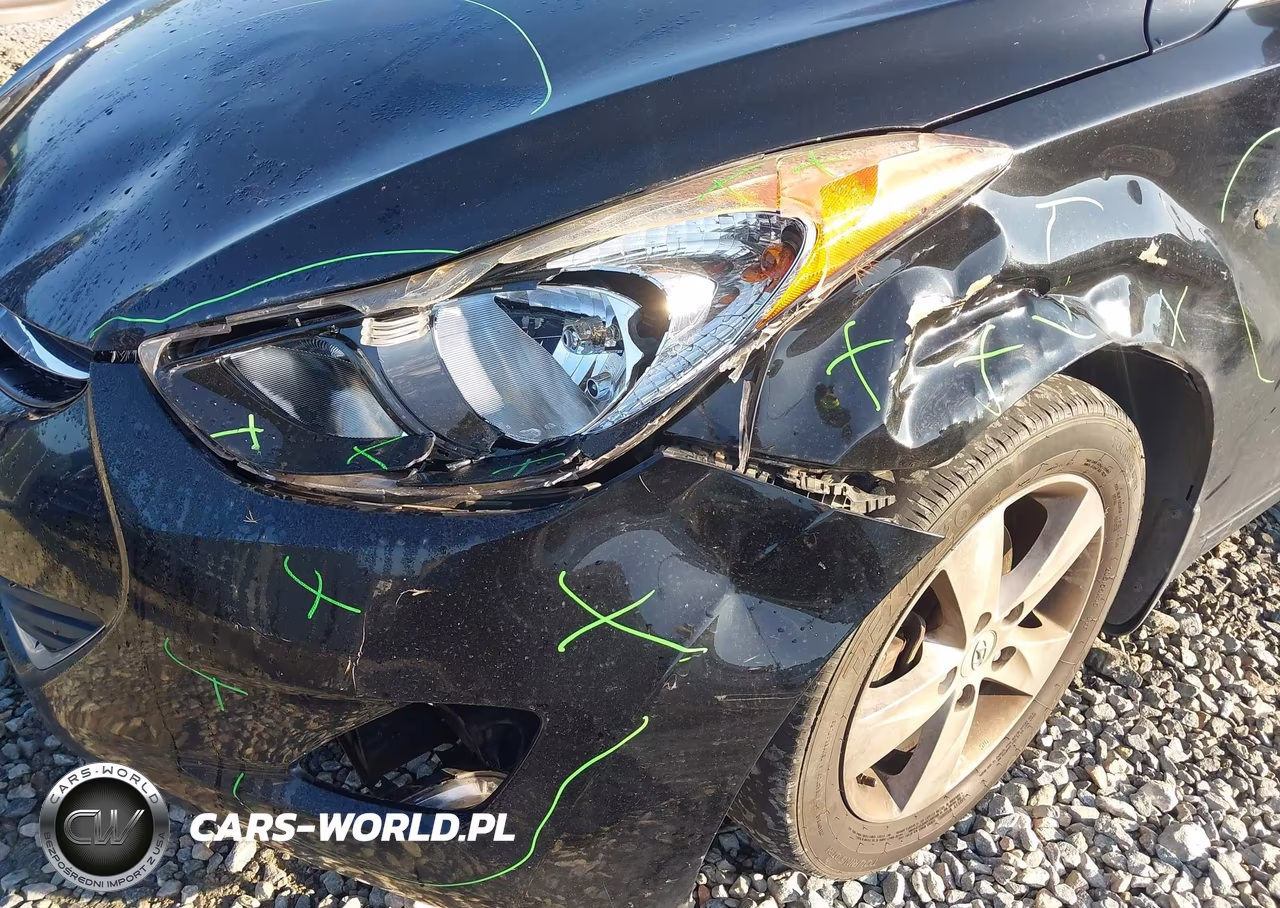 2013 Hyundai Elantra Gls VIN:KMHDH4AE6DU621135 - 6