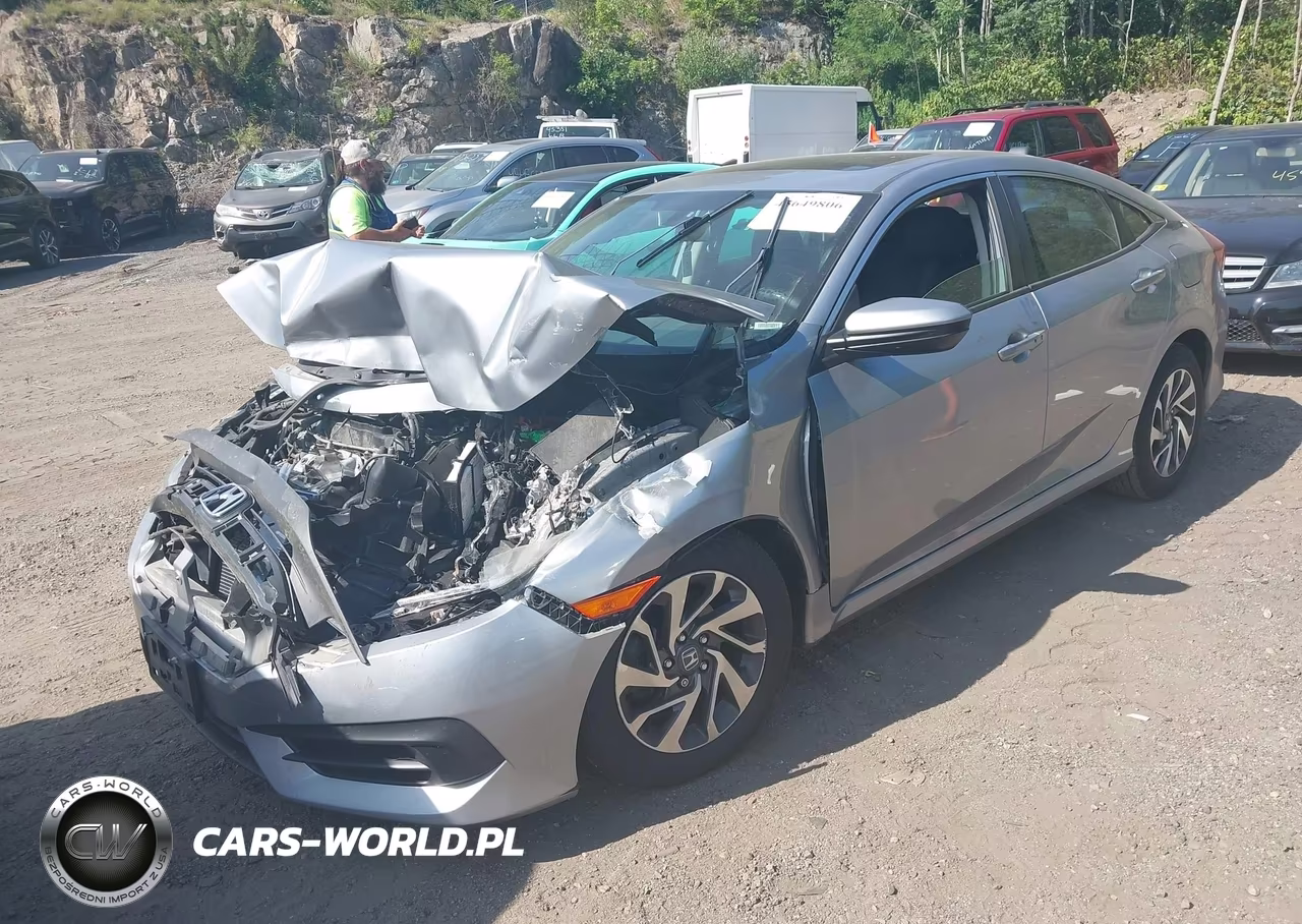 2018 Honda Civic Ex VIN:19XFC2F76JE200603 - 2