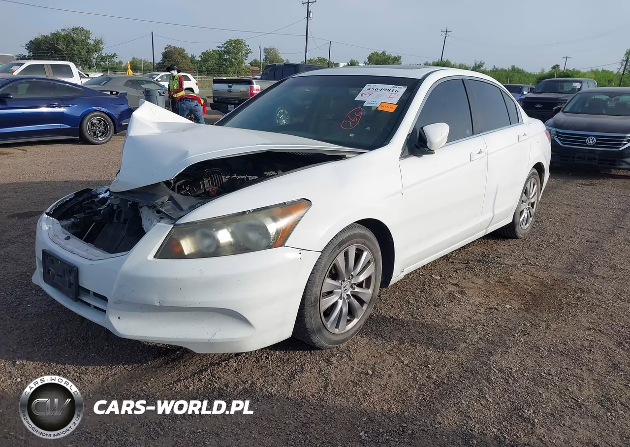 2012 Honda Accord 2.4 Ex-L VIN:1HGCP2F80CA006642 - 2