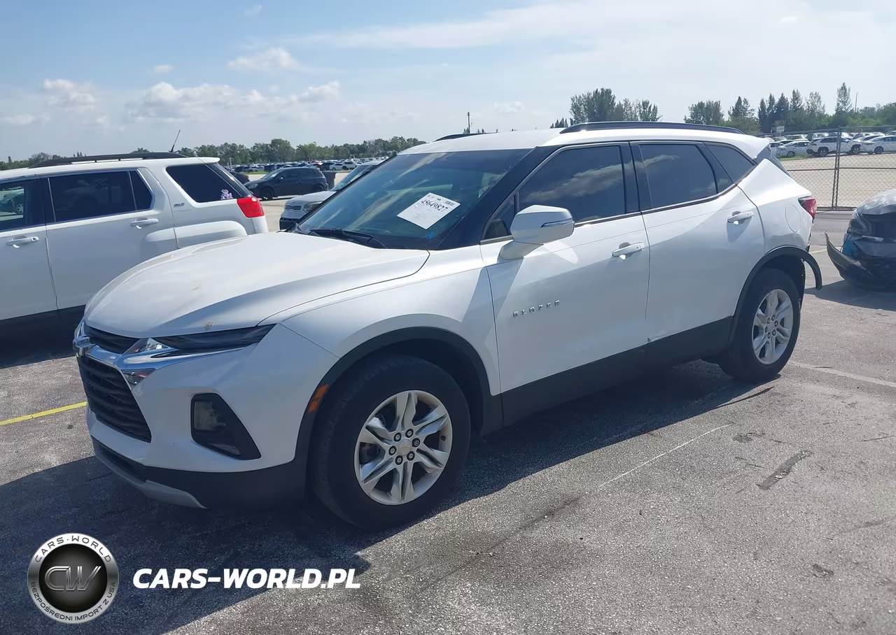 2021 Chevrolet Blazer Fwd 1Lt VIN:3GNKBBRAXMS523090 - 2