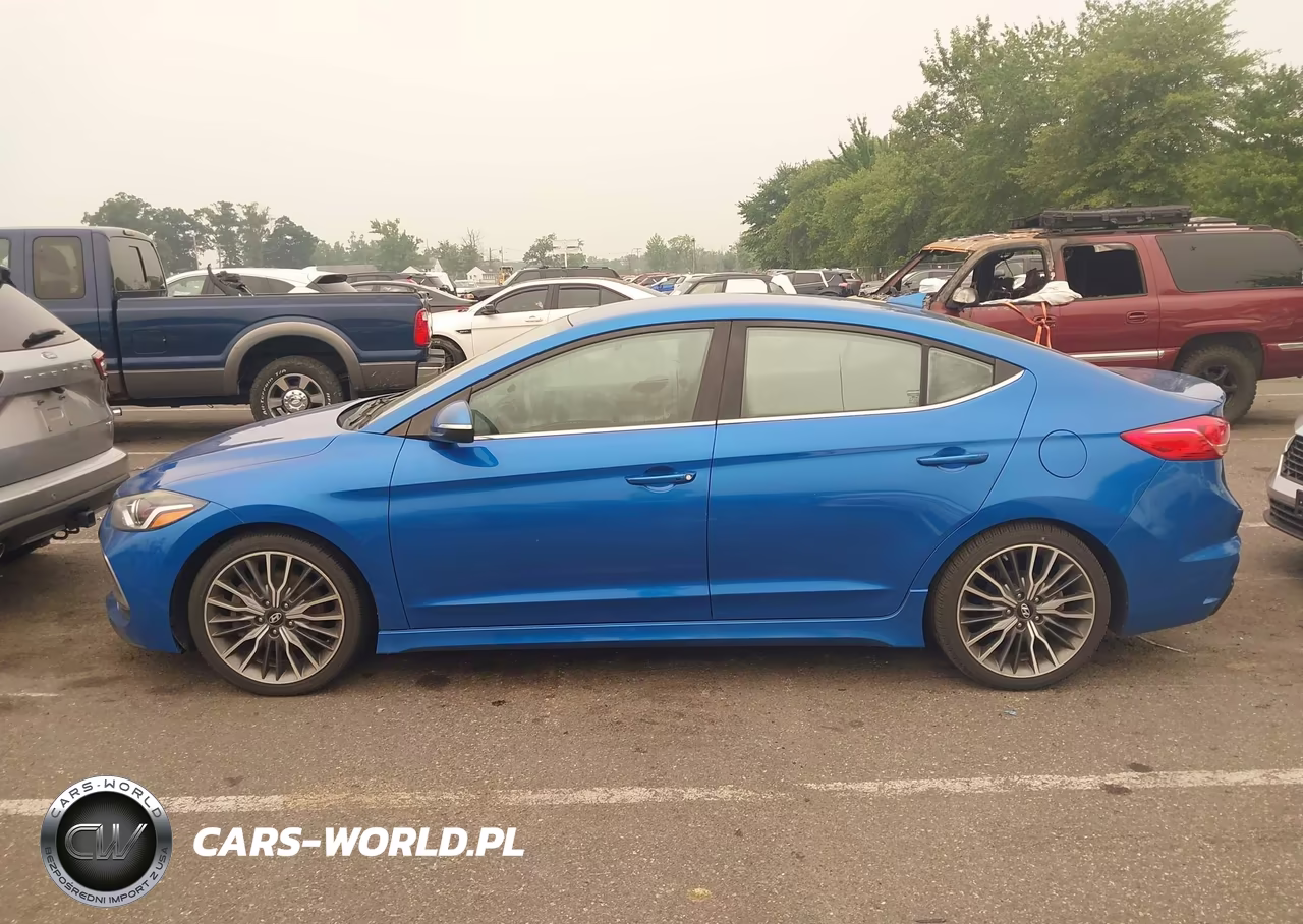 2017 Hyundai Elantra Sport VIN:KMHD04LB6HU349203 - 12