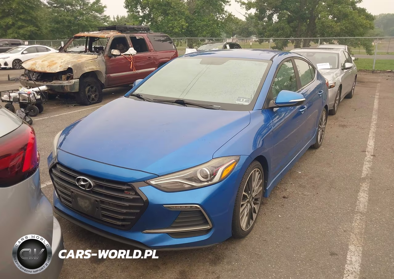 2017 Hyundai Elantra Sport VIN:KMHD04LB6HU349203 - 13