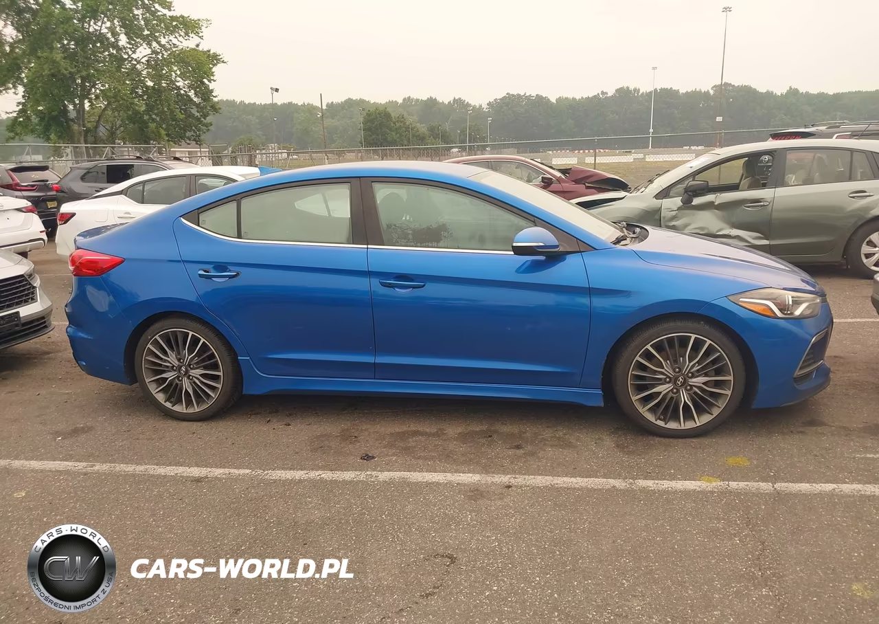 2017 Hyundai Elantra Sport VIN:KMHD04LB6HU349203 - 14