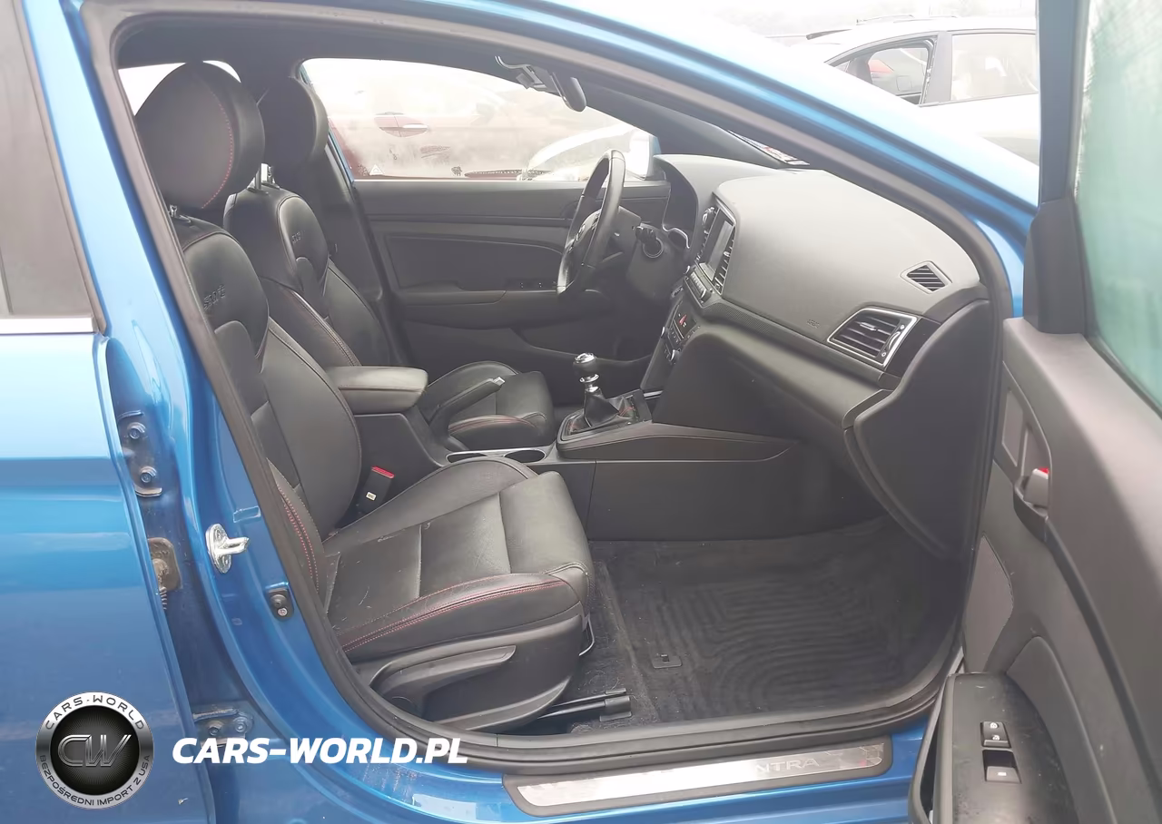 2017 Hyundai Elantra Sport VIN:KMHD04LB6HU349203 - 5