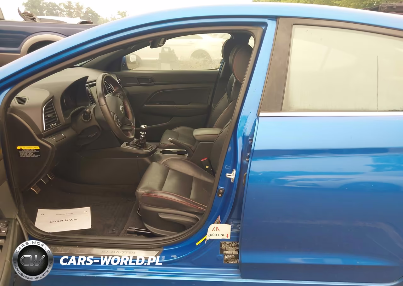 2017 Hyundai Elantra Sport VIN:KMHD04LB6HU349203 - 6