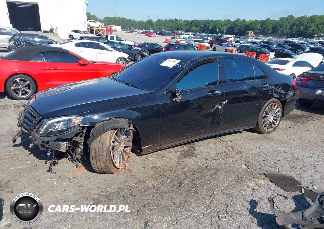 2015 Mercedes-Benz S 550 VIN:WDDUG8CB6FA181722 - 2