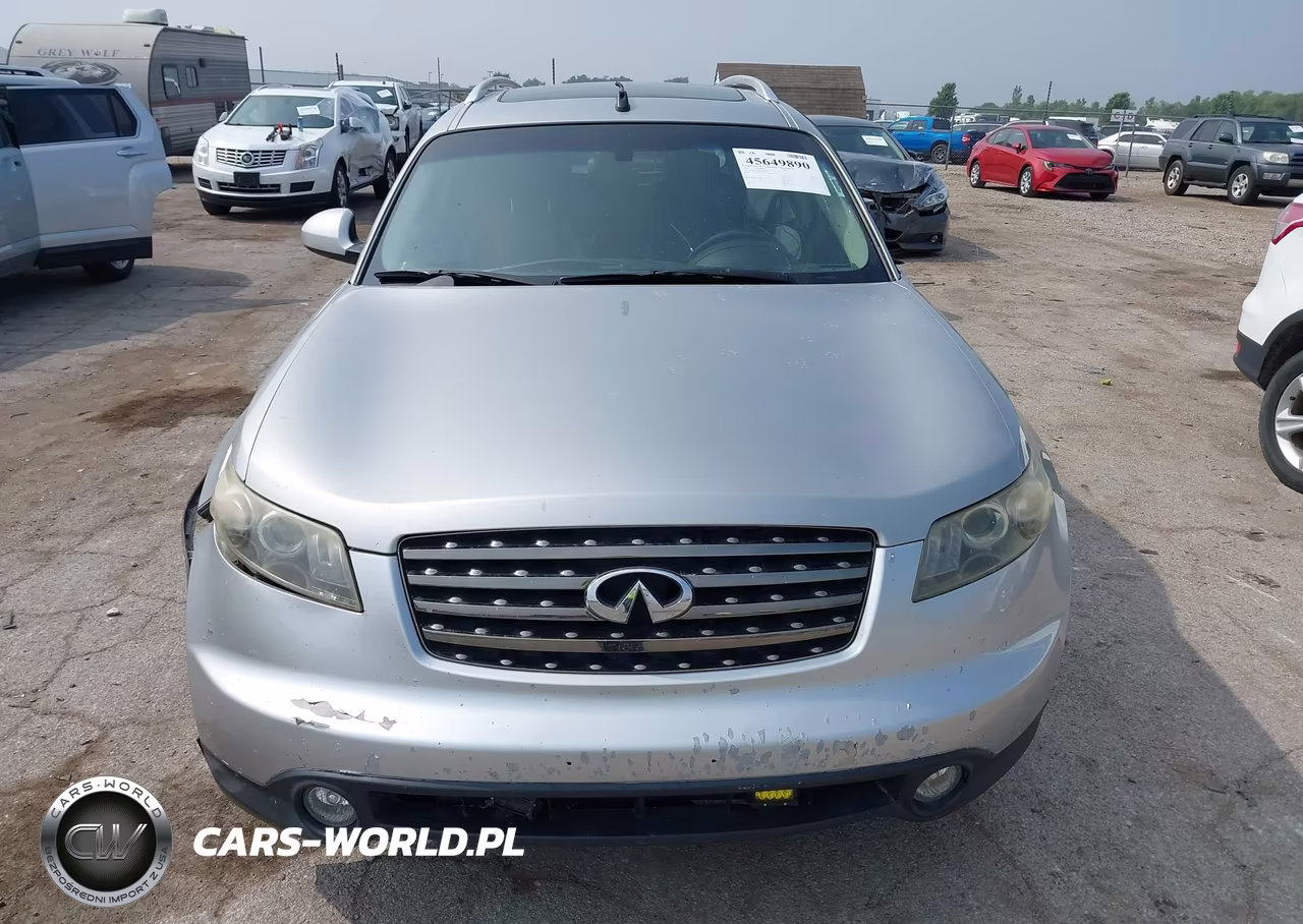 2005 Infiniti Fx35 VIN:JNRAS08W25X206099 - 12