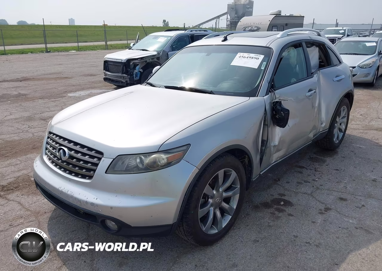 2005 Infiniti Fx35 VIN:JNRAS08W25X206099 - 2