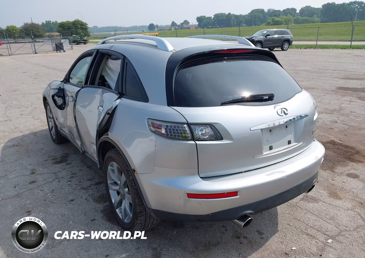 2005 Infiniti Fx35 VIN:JNRAS08W25X206099 - 3