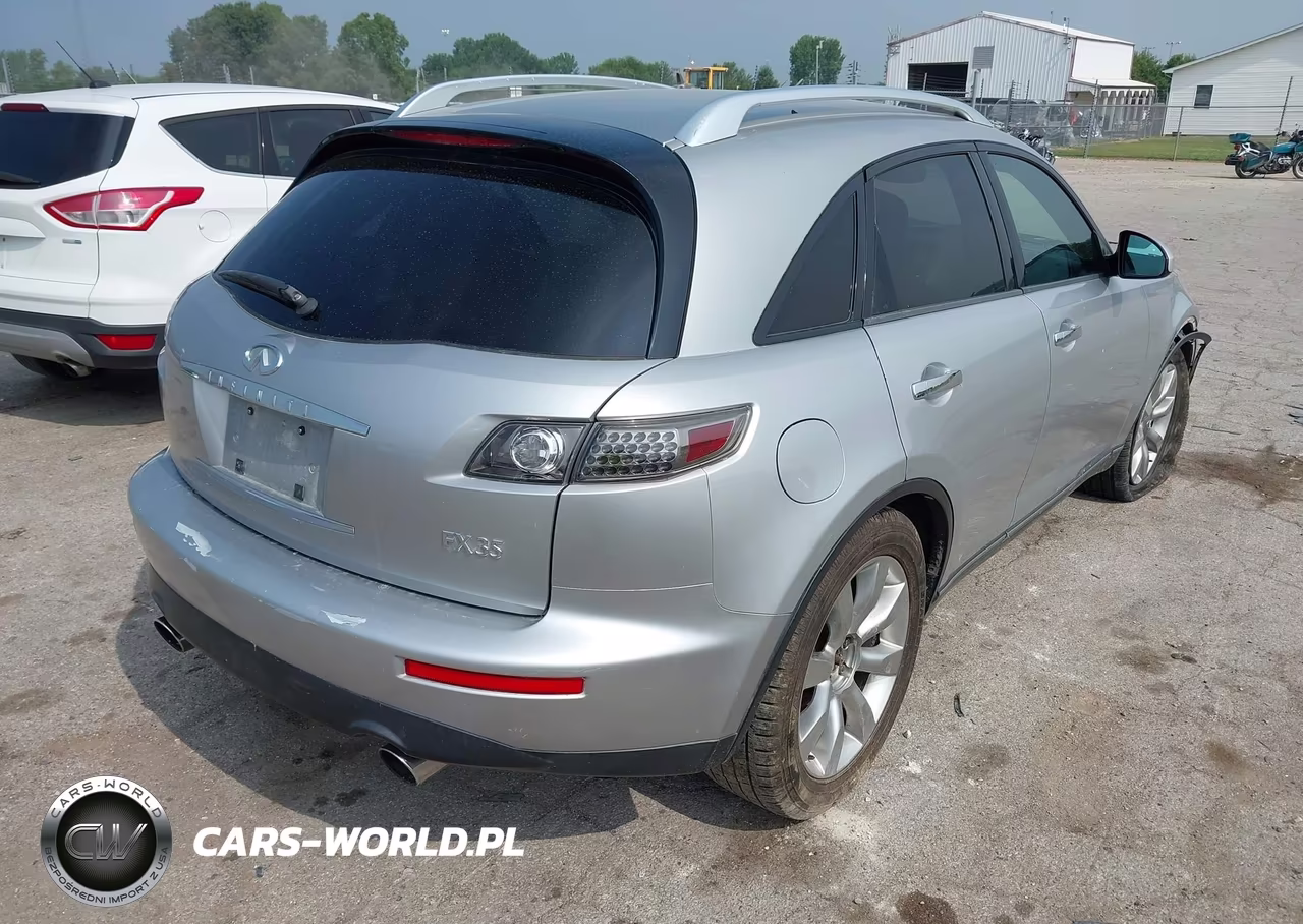 2005 Infiniti Fx35 VIN:JNRAS08W25X206099 - 4