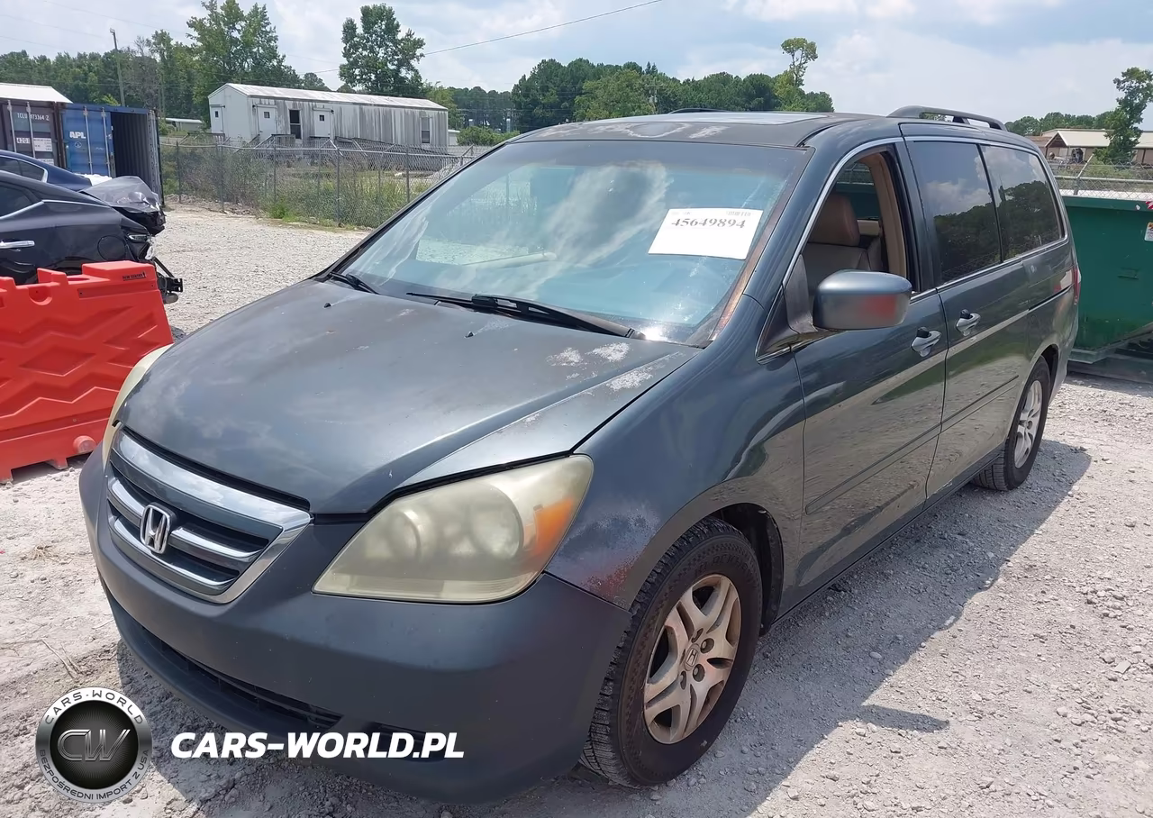 2005 Honda Odyssey Ex-L VIN:5FNRL38725B104970 - 2