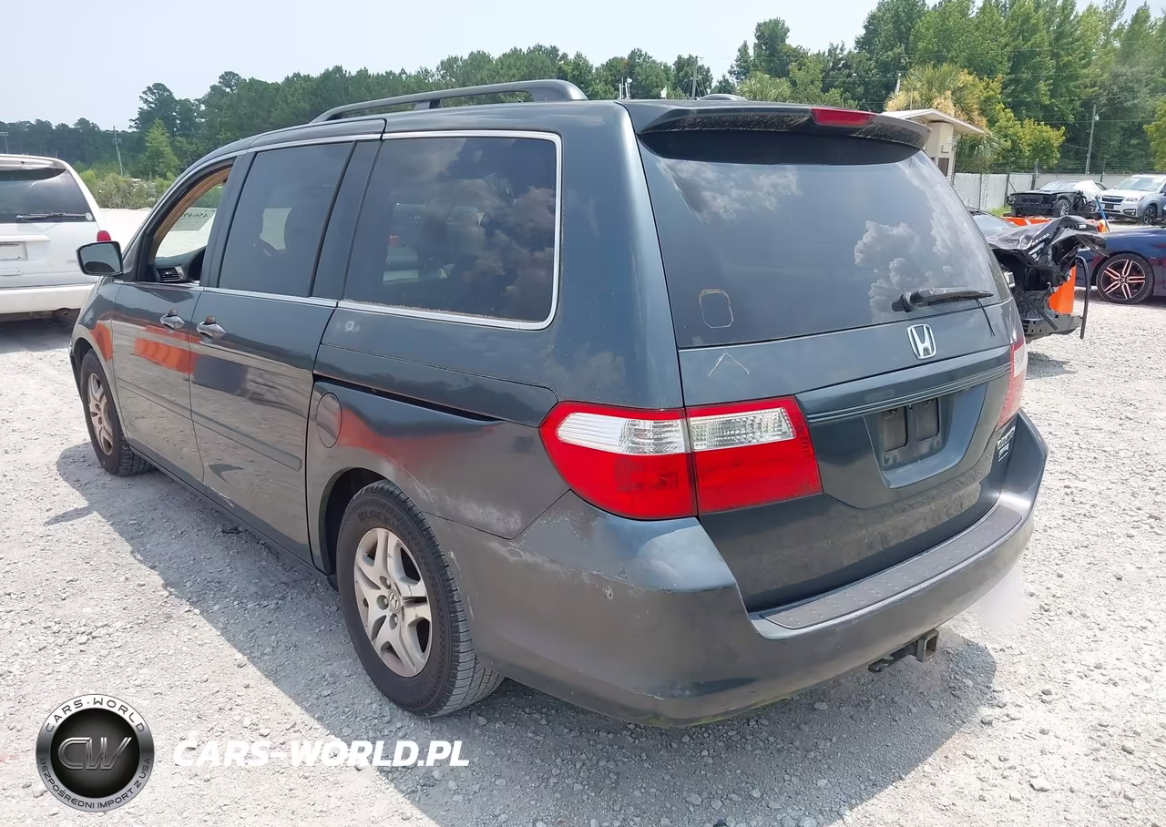 2005 Honda Odyssey Ex-L VIN:5FNRL38725B104970 - 3