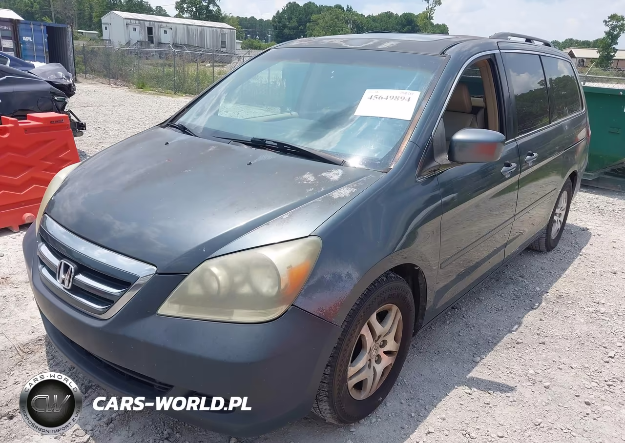 2005 Honda Odyssey Ex-L VIN:5FNRL38725B104970 - 6