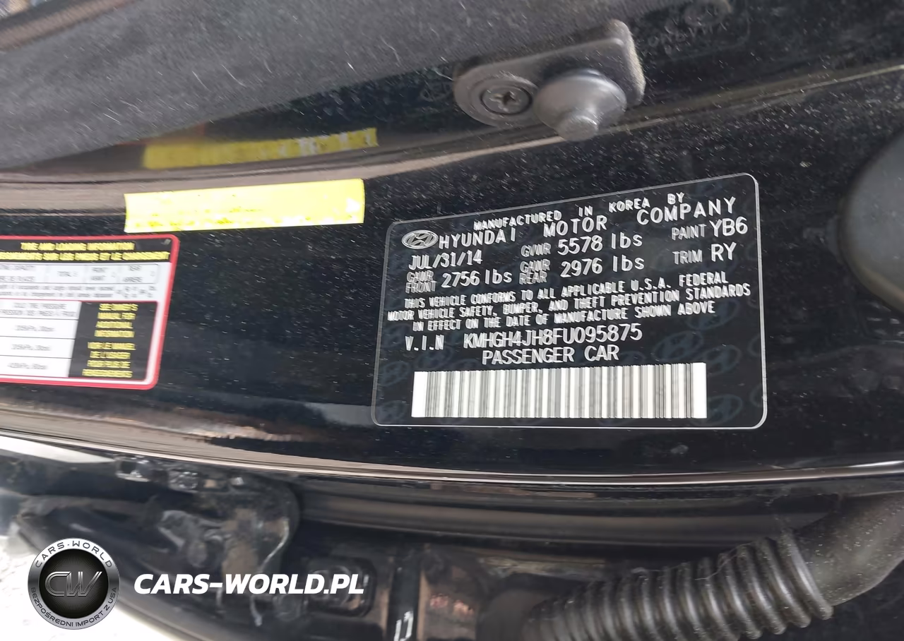 2015 Hyundai Equus Ultimate VIN:KMHGH4JH8FU095875 - 9