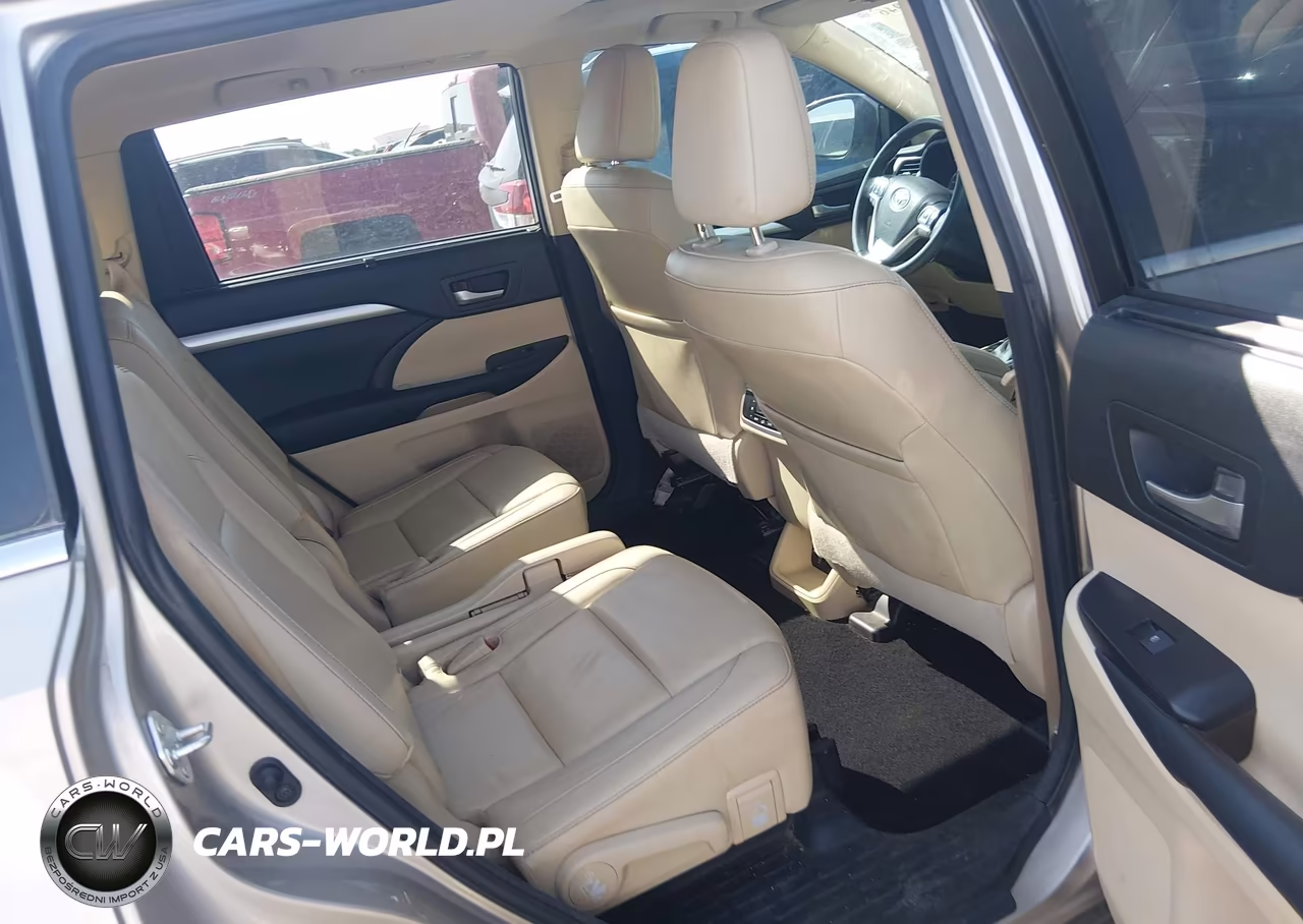 2015 Toyota Highlander Xle V6 VIN:5TDJKRFH2FS198960 - 8