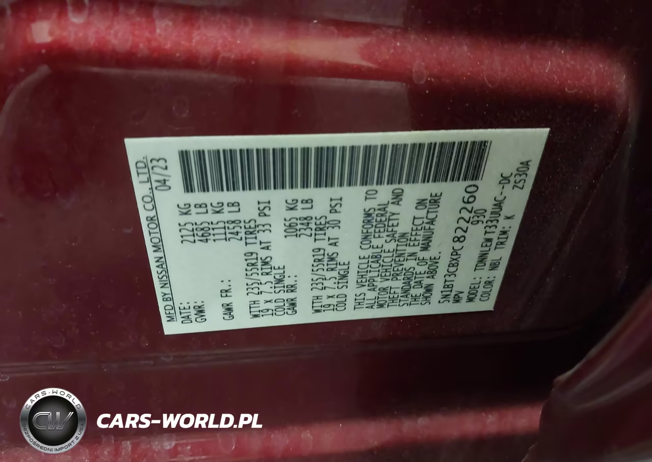 2023 Nissan Rogue Sl Intelligent Awd VIN:5N1BT3CBXPC822260 - 9
