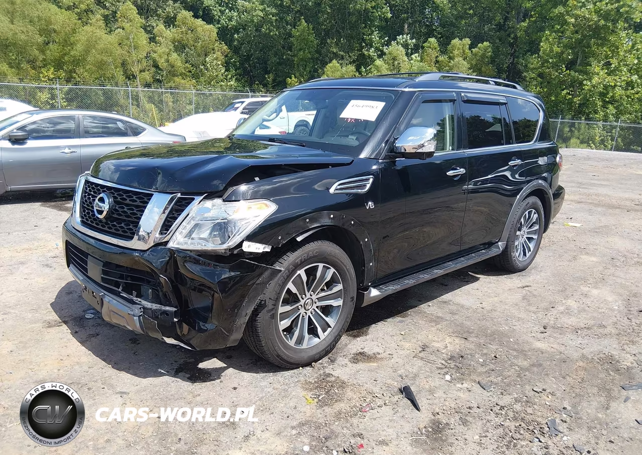 2019 Nissan Armada Sl VIN:JN8AY2ND6K9086910 - 2