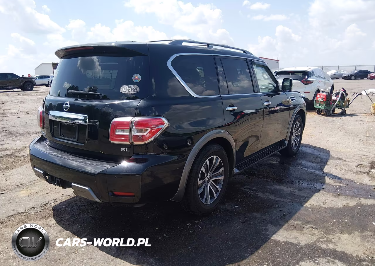 2019 Nissan Armada Sl VIN:JN8AY2ND6K9086910 - 4