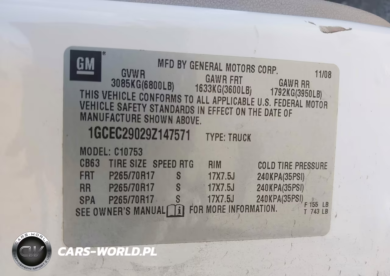 2009 Chevrolet Silverado 1500 Lt VIN:1GCEC29029Z147571 - 9