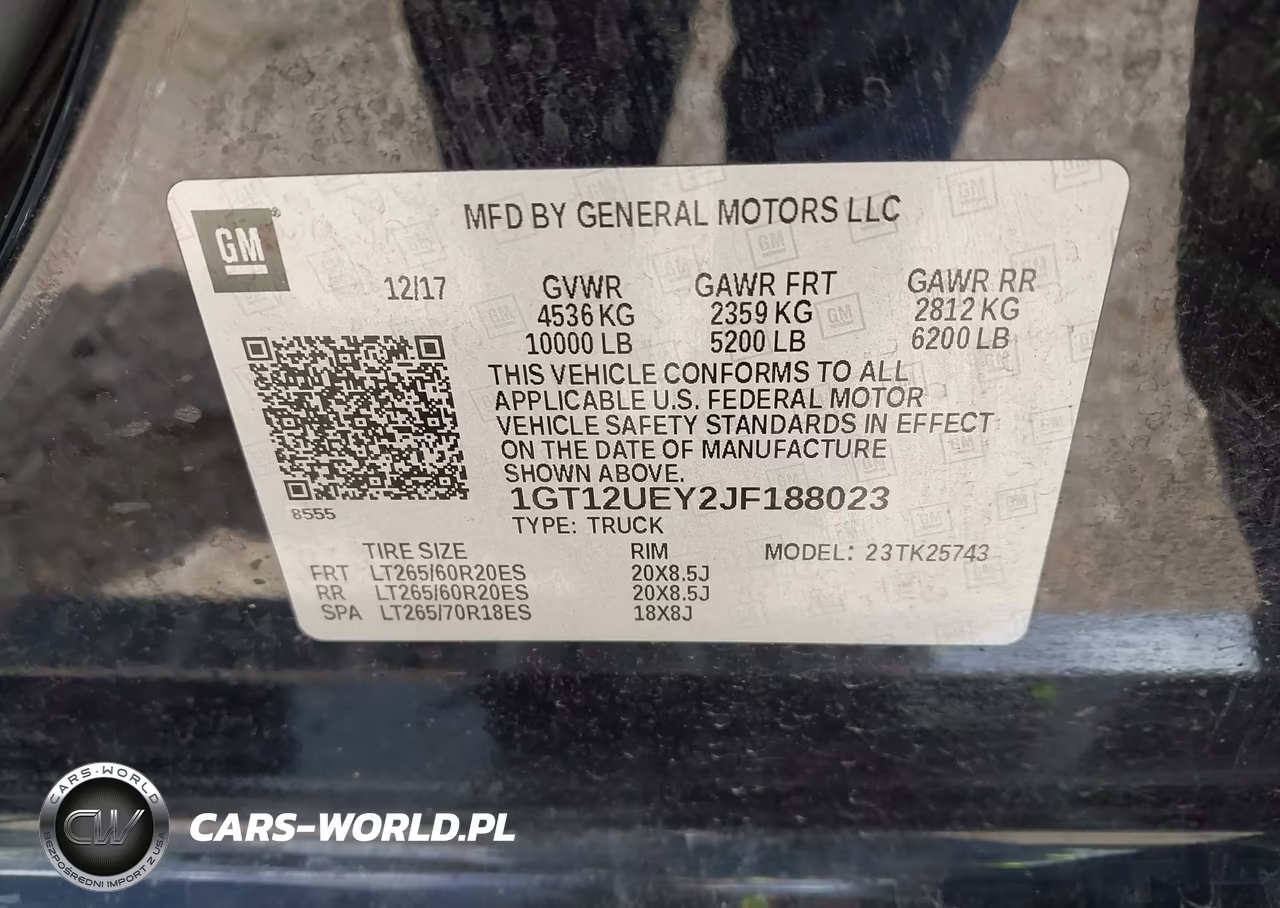 2018 GMC Sierra 2500Hd Denali VIN:1GT12UEY2JF188023 - 9