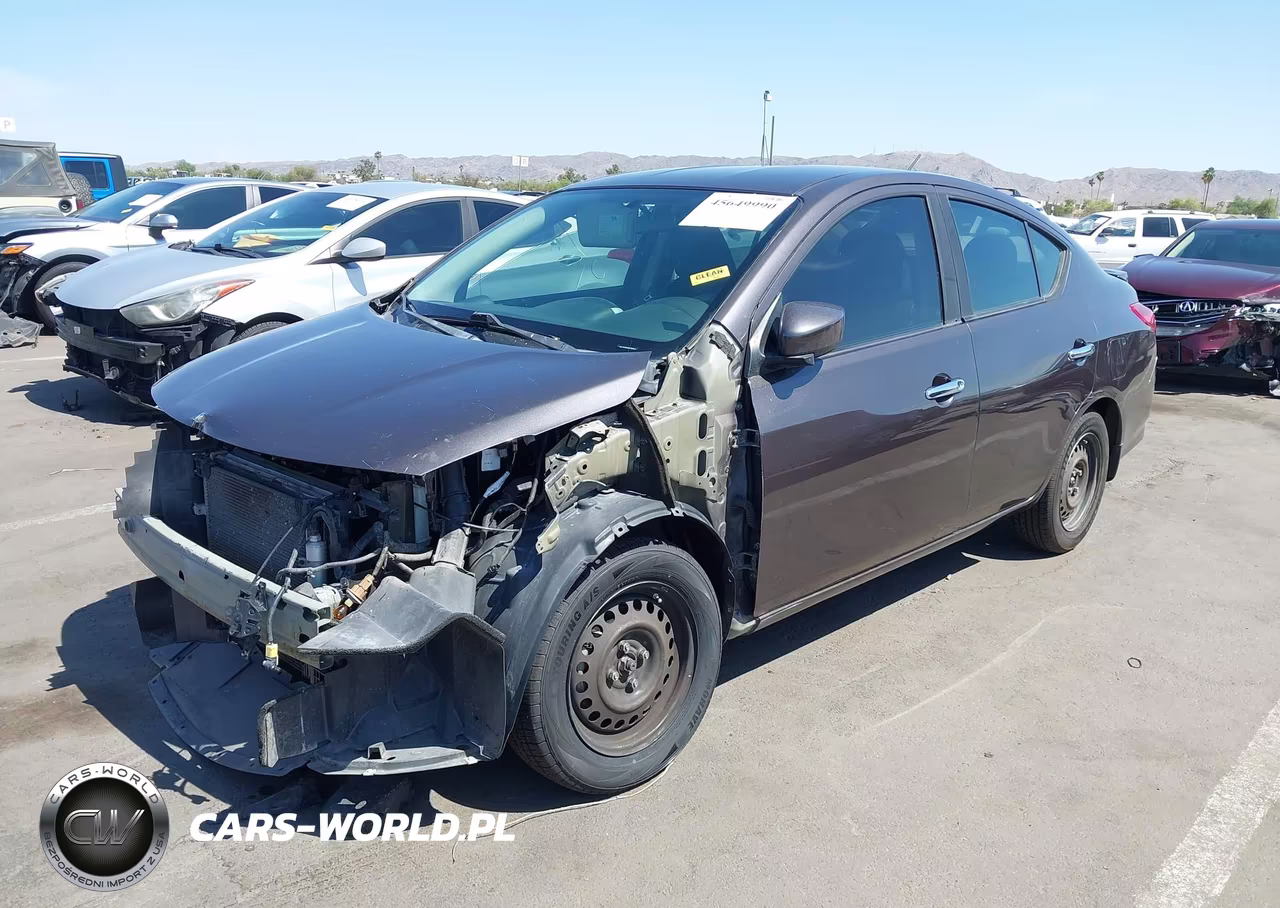2015 Nissan Versa 1.6 Sv VIN:3N1CN7AP6FL860647 - 2