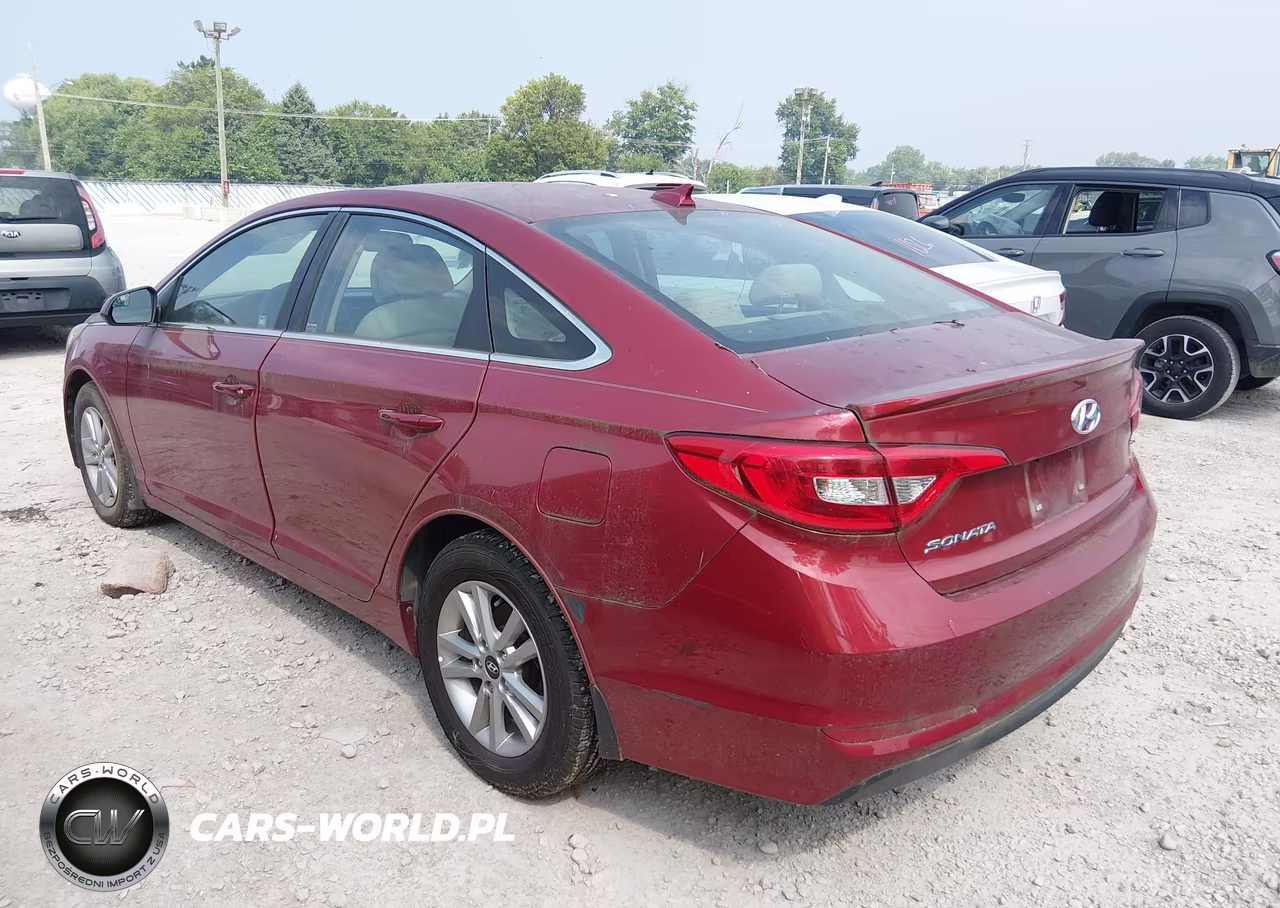 2016 Hyundai Sonata Se VIN:5NPE24AF3GH286627 - 3