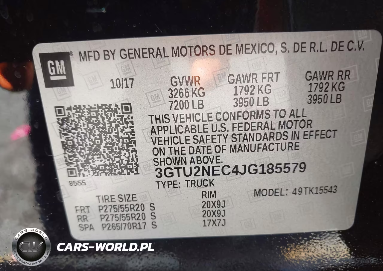 2018 GMC Sierra 1500 Slt VIN:3GTU2NEC4JG185579 - 9