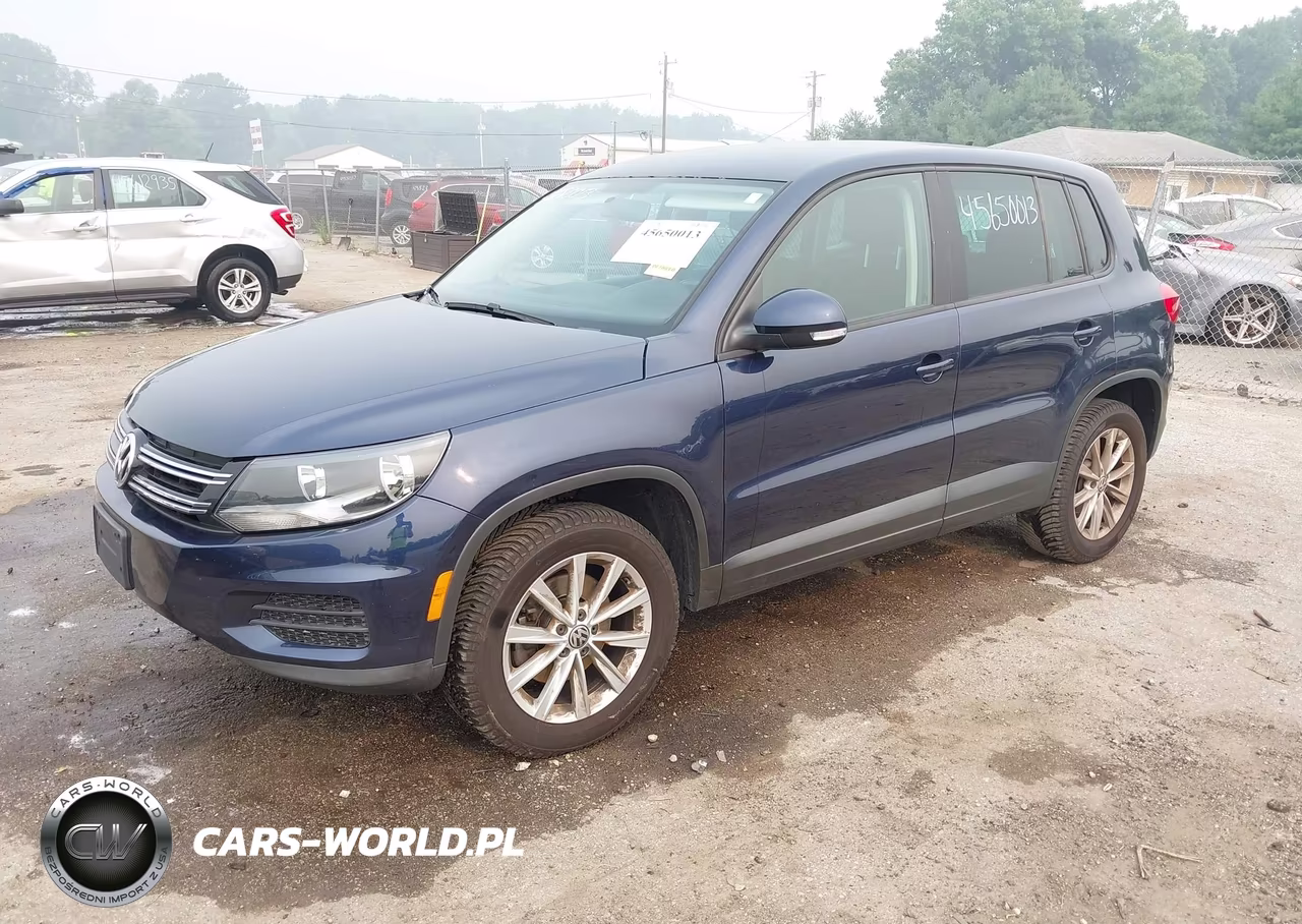 2014 Volkswagen Tiguan Se VIN:WVGAV3AX7EW519372 - 2