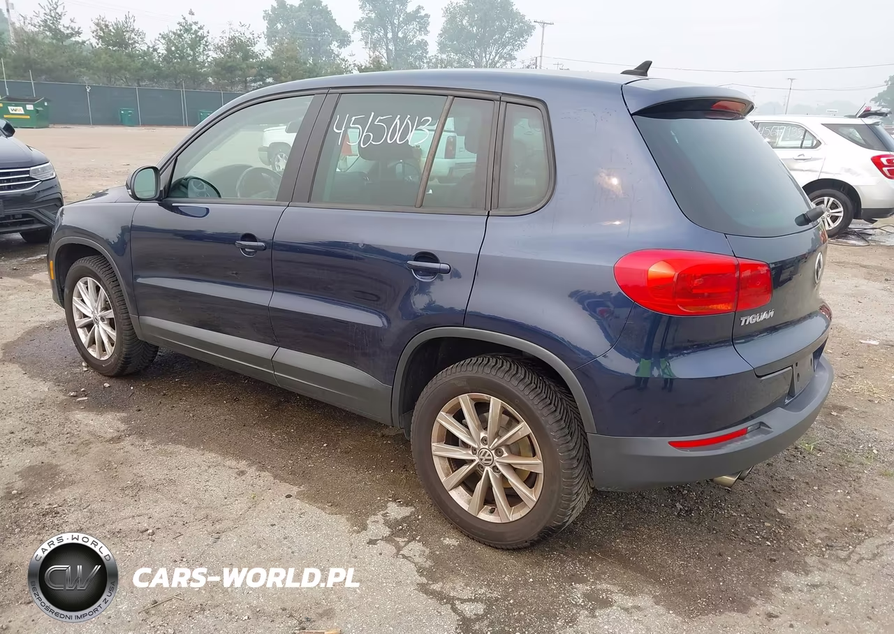 2014 Volkswagen Tiguan Se VIN:WVGAV3AX7EW519372 - 3