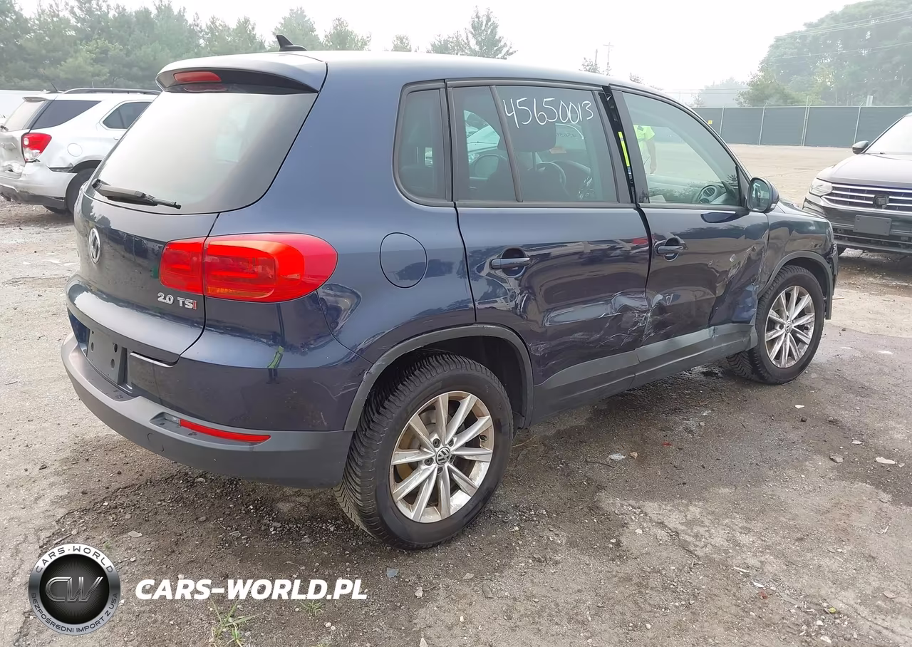 2014 Volkswagen Tiguan Se VIN:WVGAV3AX7EW519372 - 4