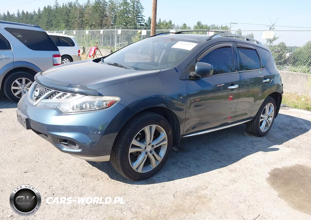 2011 Nissan Murano Le VIN:JN8AZ1MW9BW173261 - 2