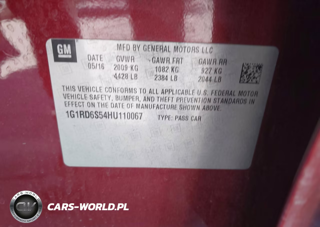 2017 Chevrolet Volt Premier VIN:1G1RD6S54HU110067 - 9