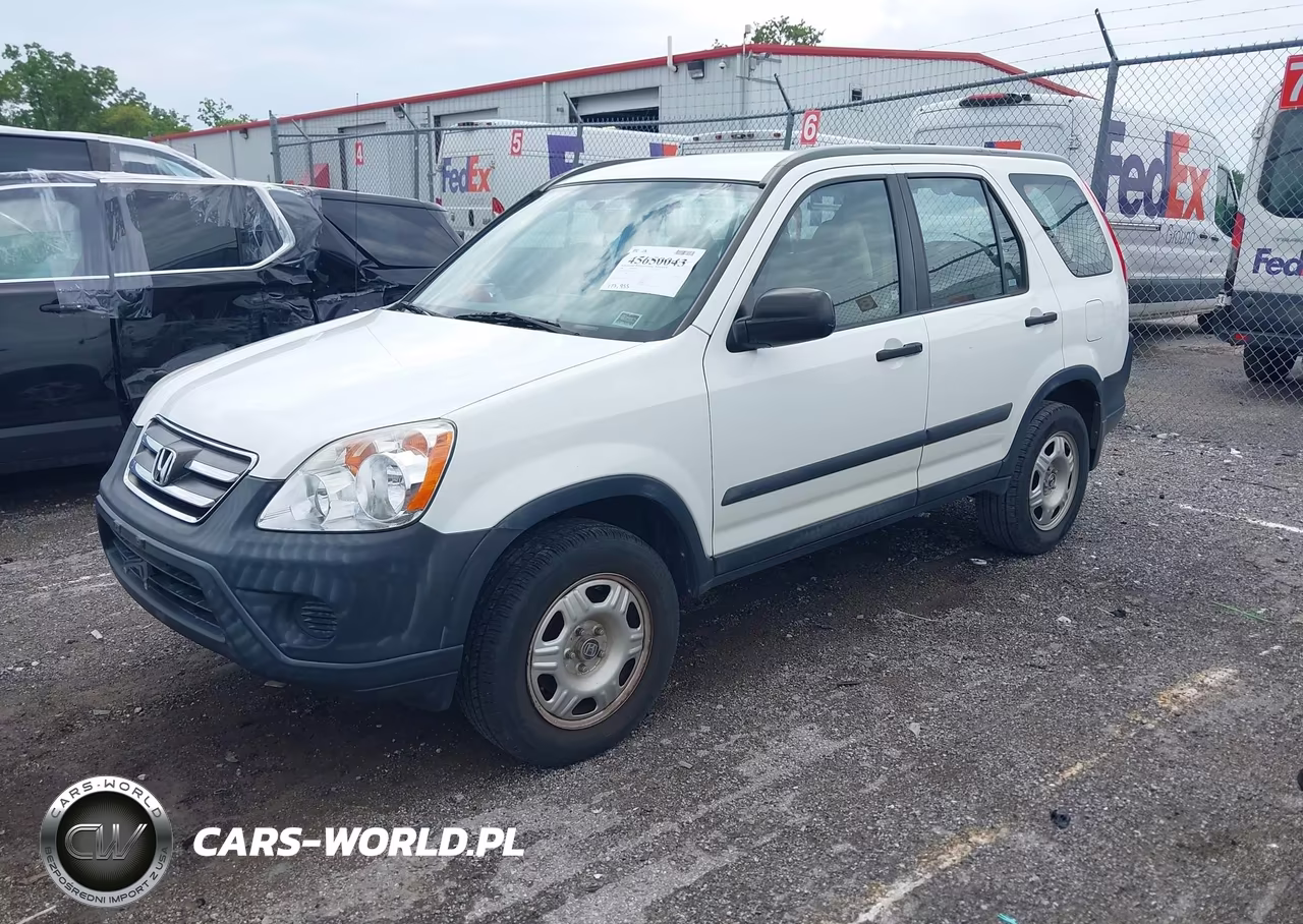 2006 Honda Cr-V Lx VIN:SHSRD68536U406209 - 2