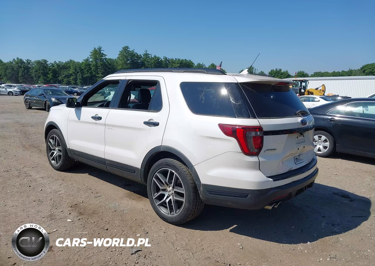 2018 Ford Explorer Sport VIN:1FM5K8GTXJGB01596 - 3