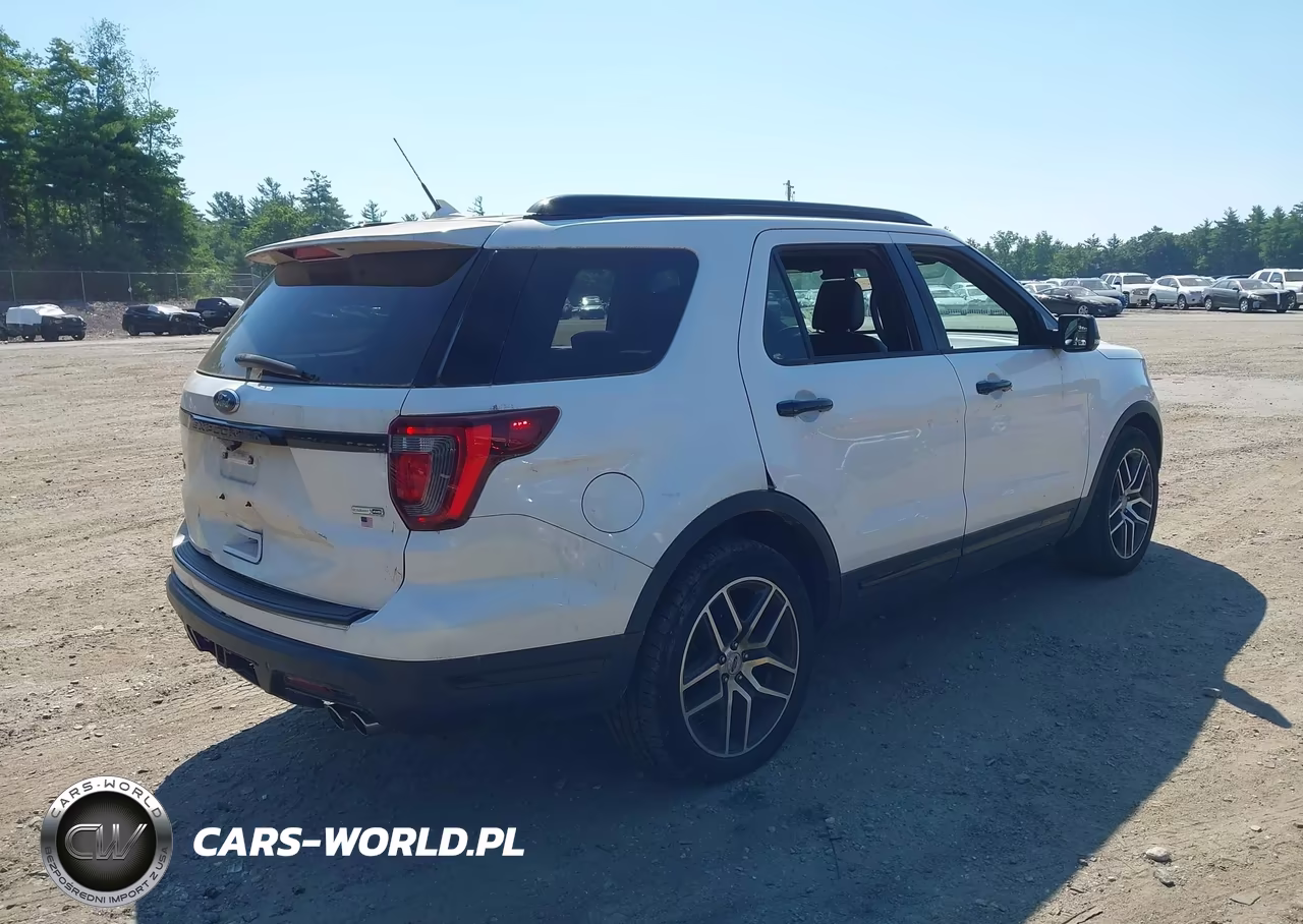 2018 Ford Explorer Sport VIN:1FM5K8GTXJGB01596 - 4