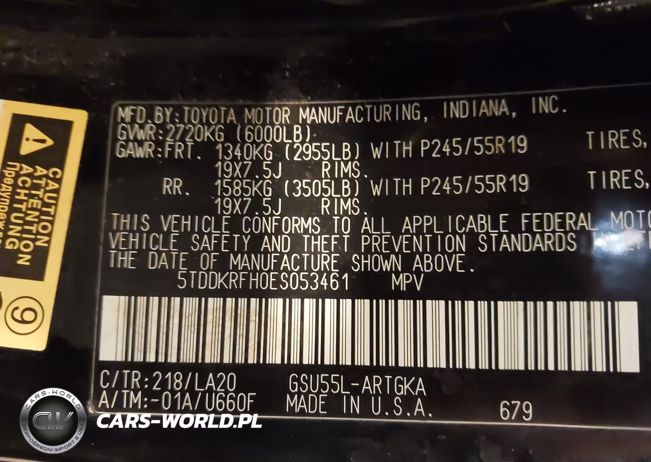 2014 Toyota Highlander Limited V6 VIN:5TDDKRFH0ES053461 - 9