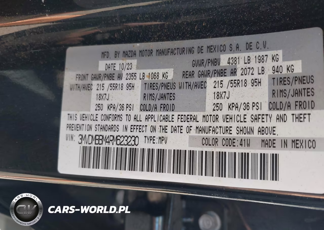 2024 Mazda Cx-30 2.5 S Select Sport VIN:3MVDMBBM4RM623230 - 9