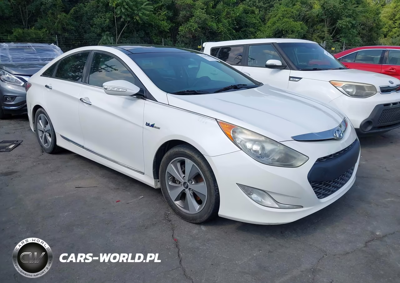 2012 Hyundai Sonata Hybrid VIN:KMHEC4A48CA023137 - 1