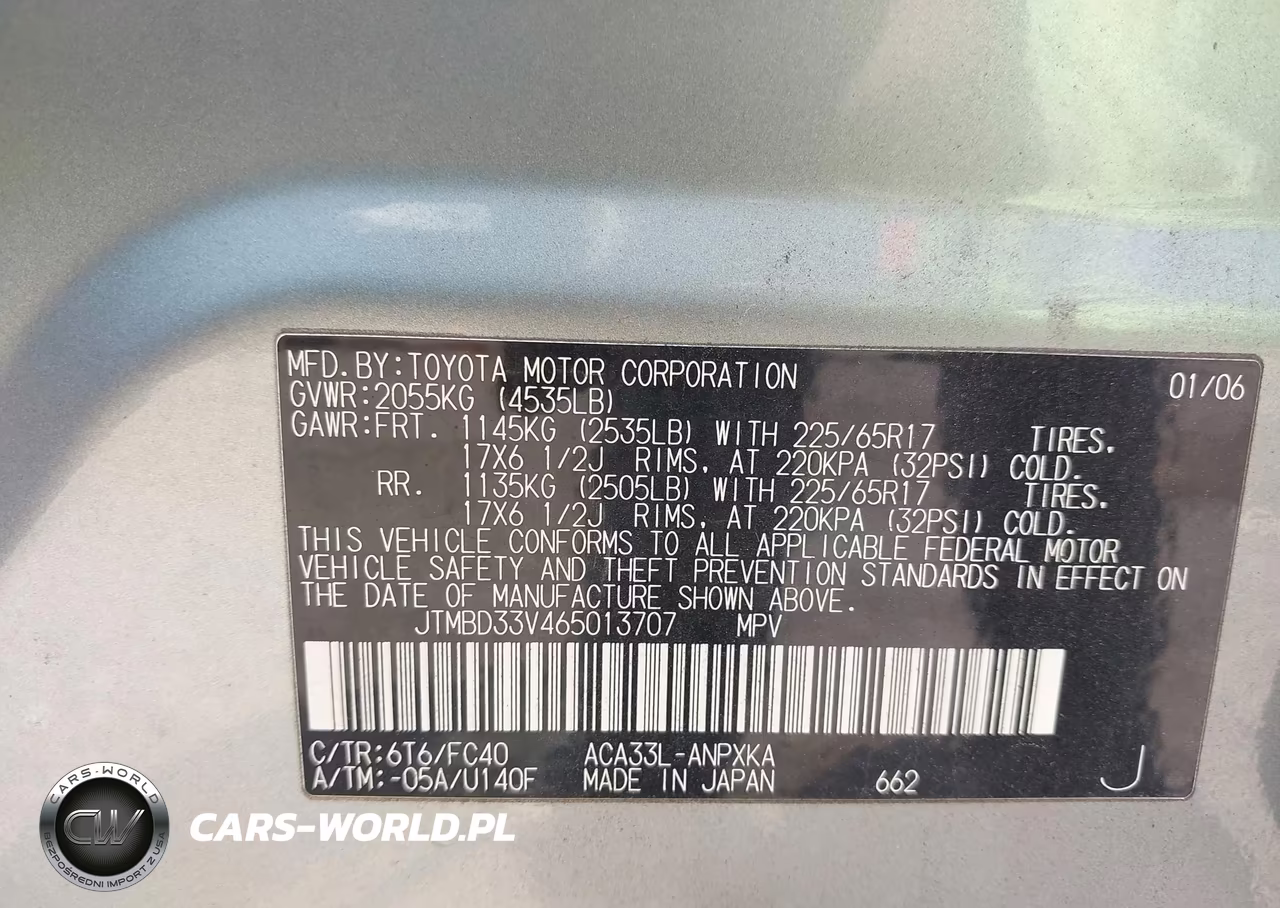 2006 Toyota Rav4 VIN:JTMBD33V465013707 - 9