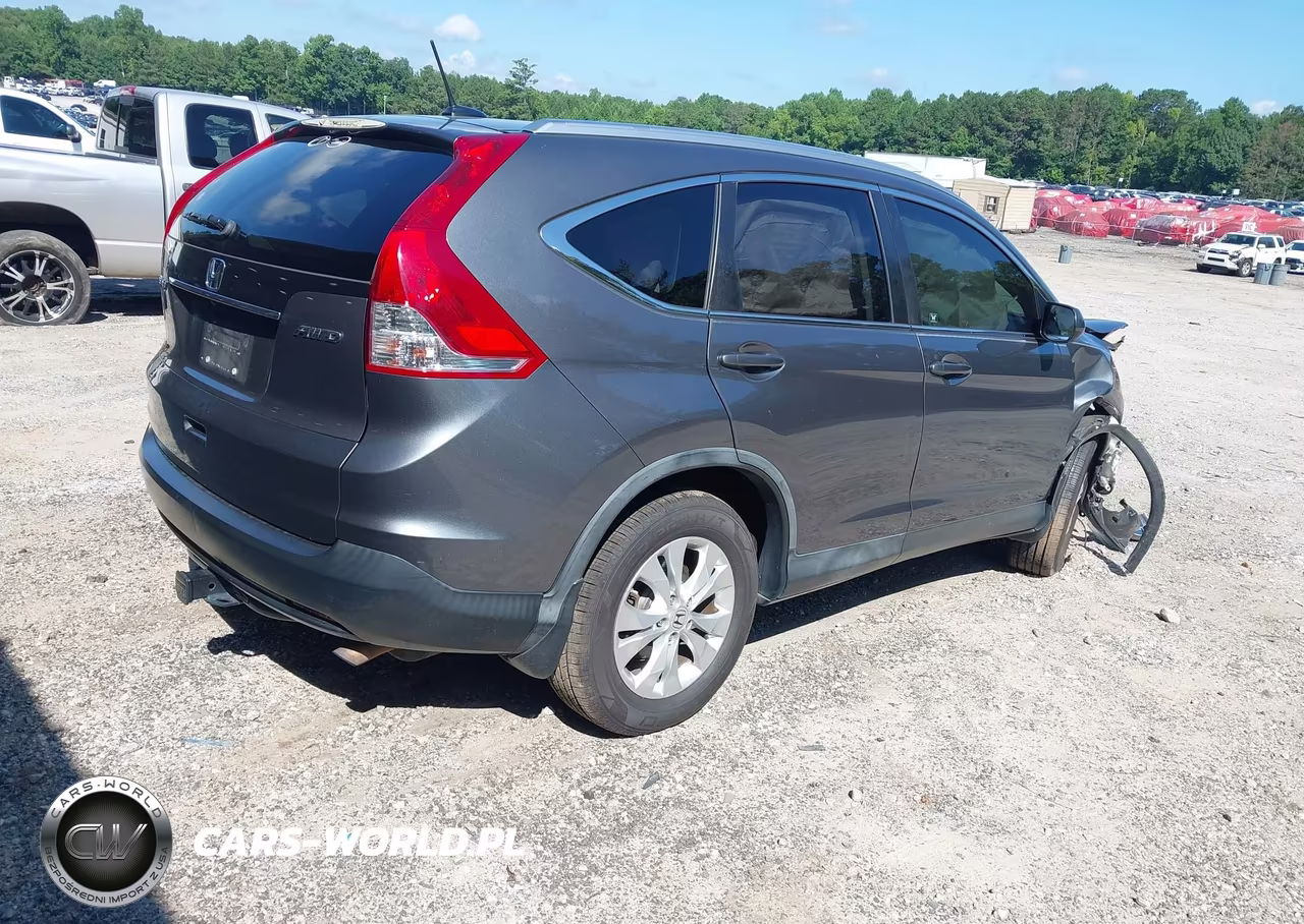 2012 Honda Cr-V Ex-L VIN:JHLRM4H76CC004774 - 4