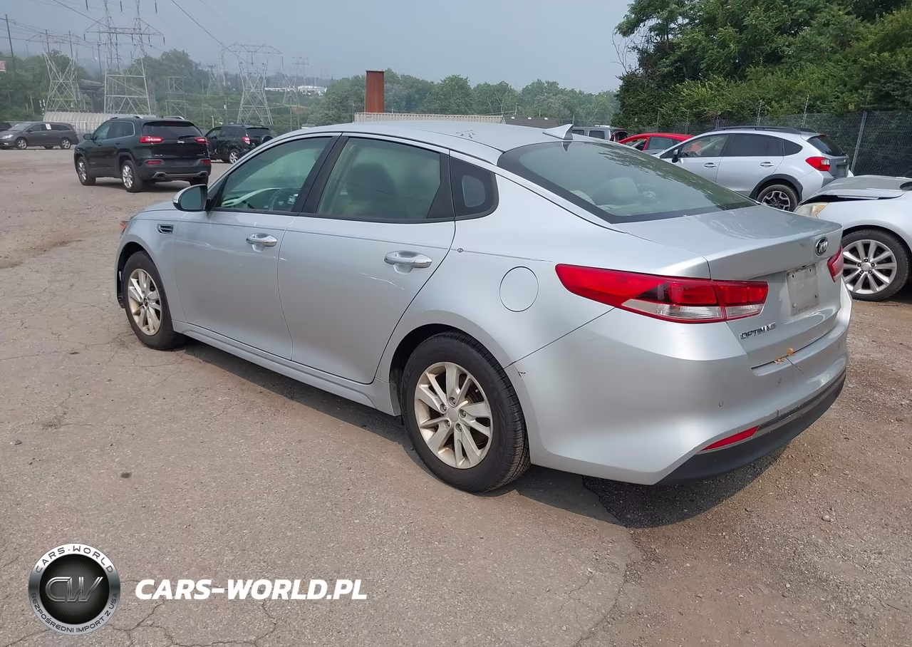 2018 Kia Optima Lx VIN:5XXGT4L36JG209018 - 3
