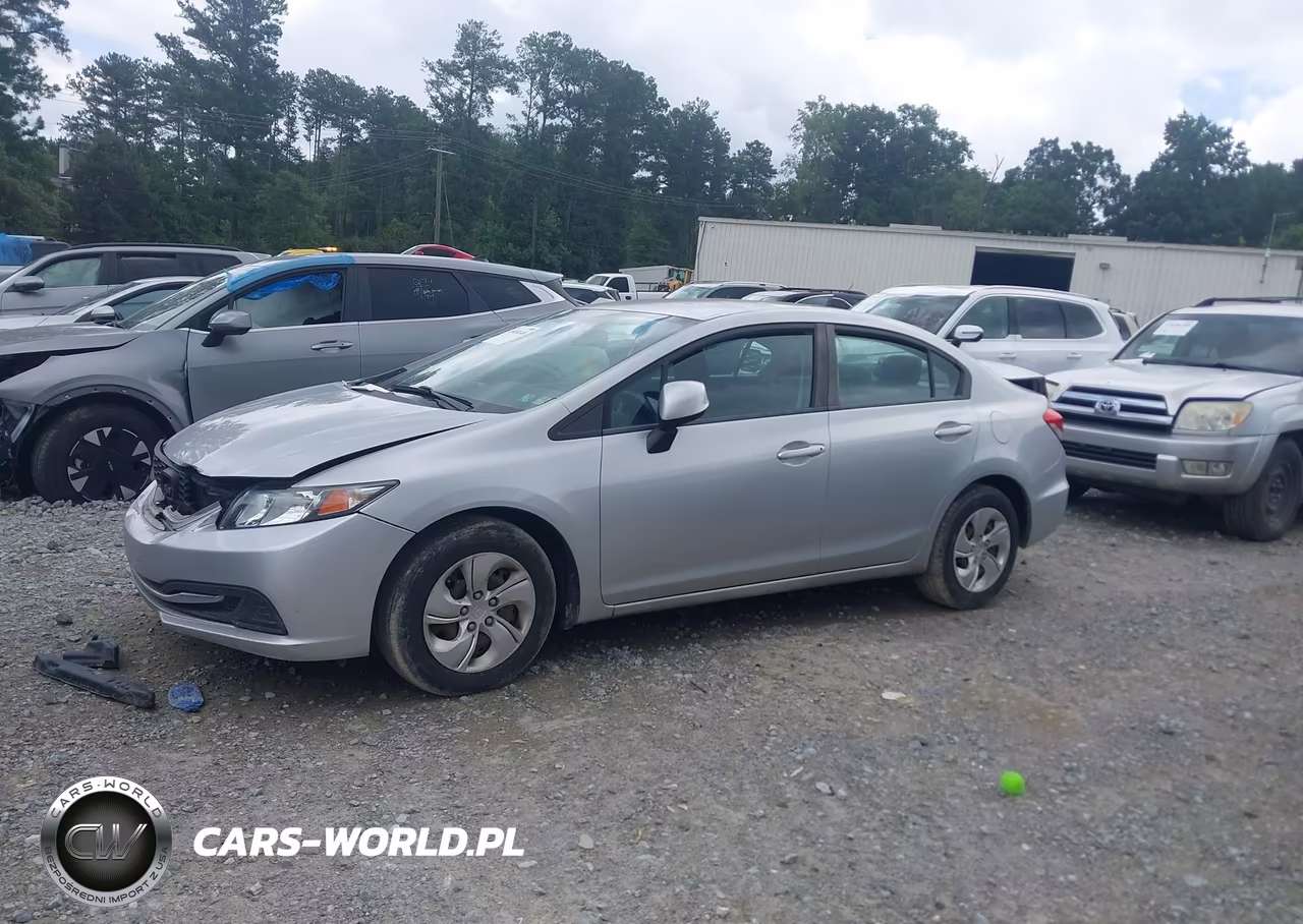 2013 Honda Civic Lx VIN:2HGFB2F5XDH593100 - 14