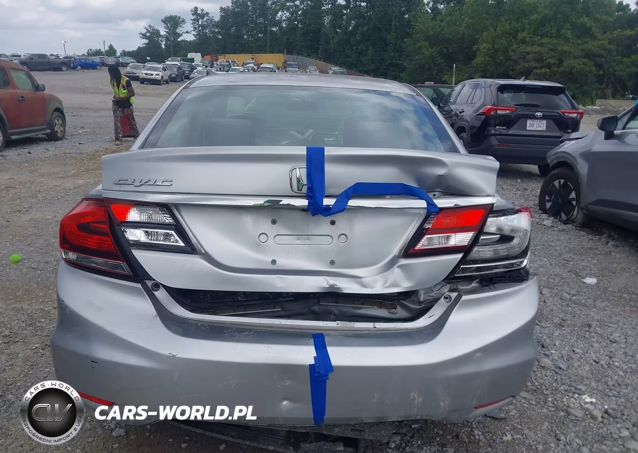 2013 Honda Civic Lx VIN:2HGFB2F5XDH593100 - 16