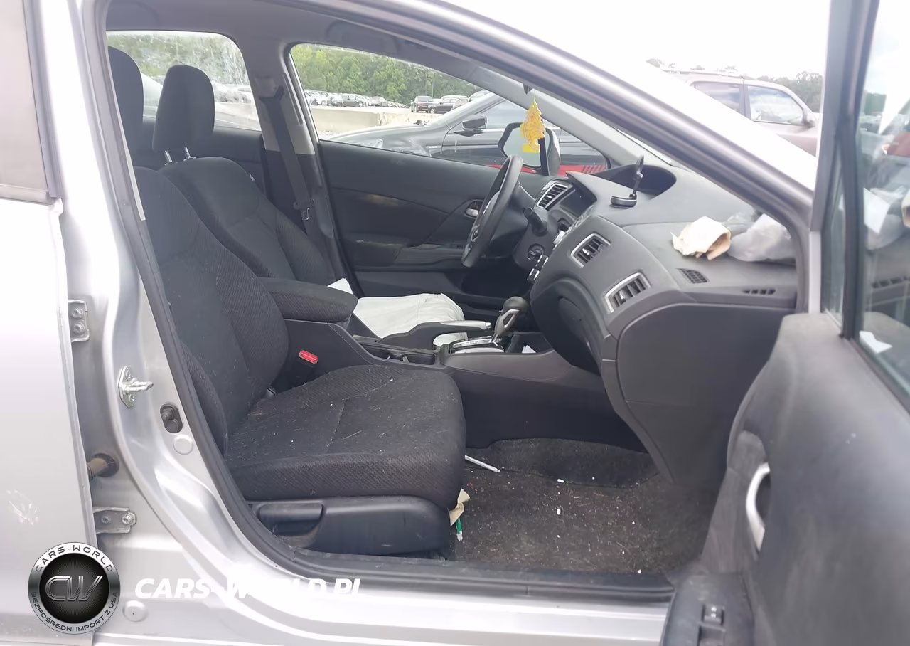 2013 Honda Civic Lx VIN:2HGFB2F5XDH593100 - 5