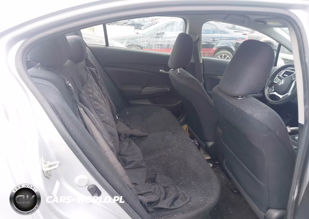 2013 Honda Civic Lx VIN:2HGFB2F5XDH593100 - 8