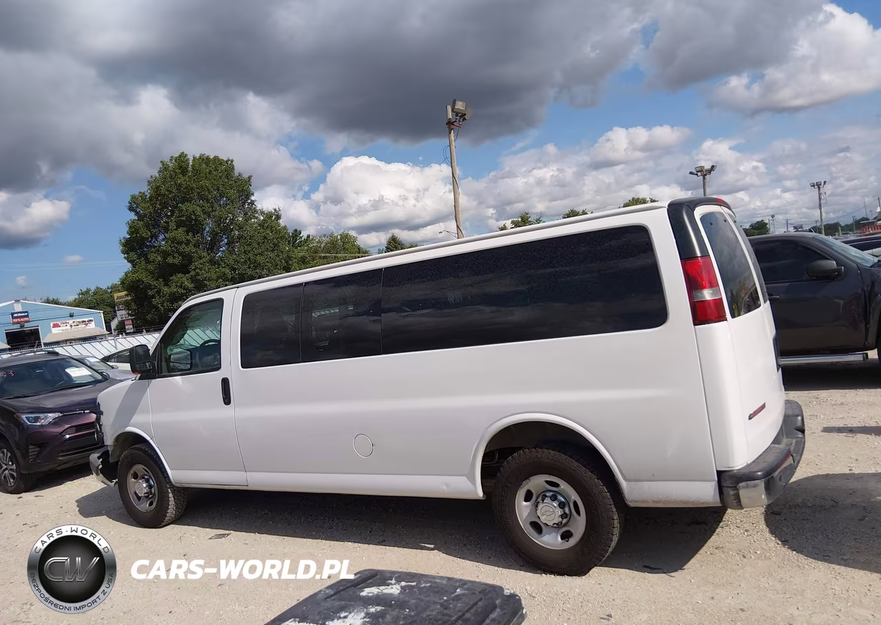2020 Chevrolet Express Passenger Rwd 3500 Extended Wheelbase Lt VIN:1GAZGPFG3L1231840 - 14