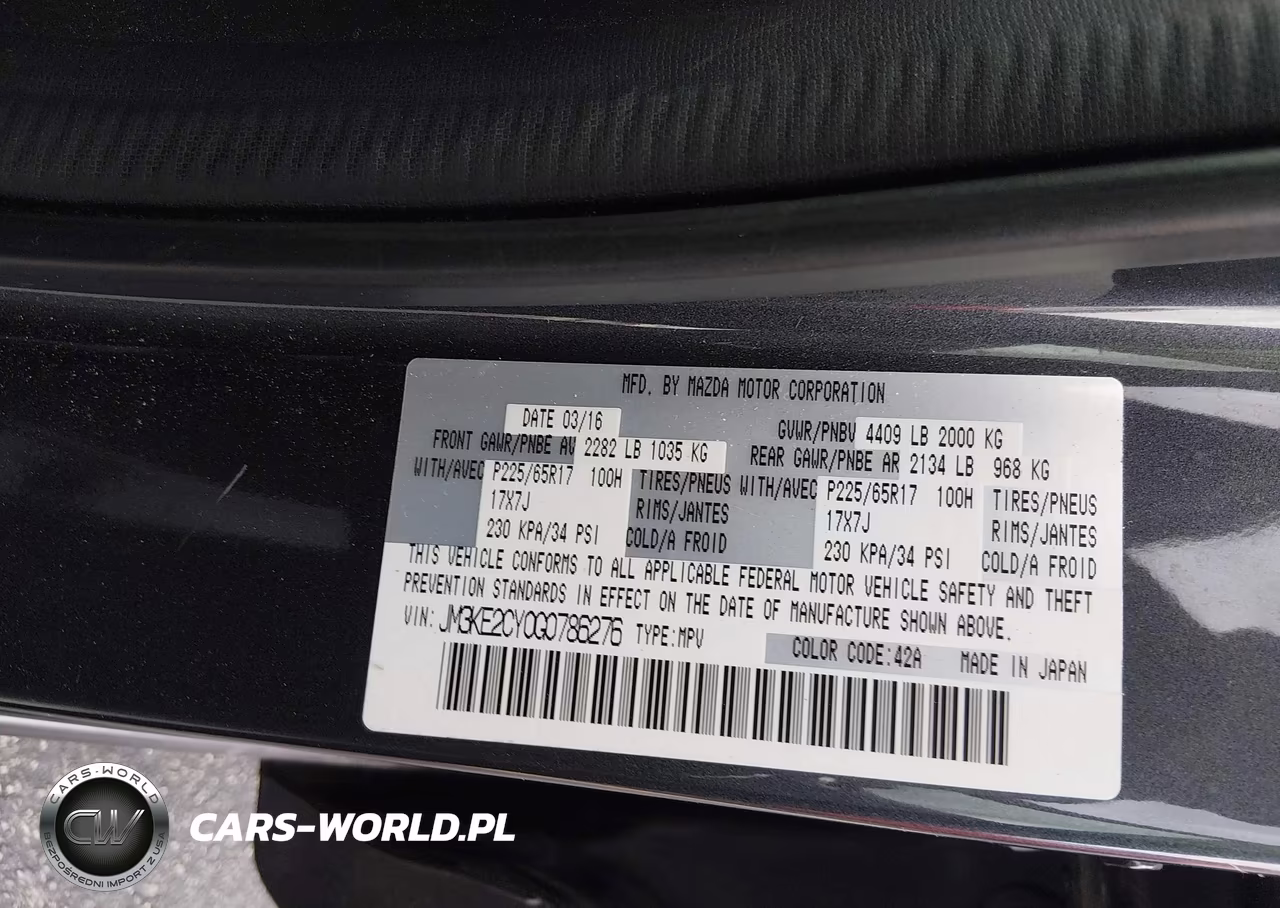 2016 Mazda Cx-5 Touring VIN:JM3KE2CY0G0786276 - 9