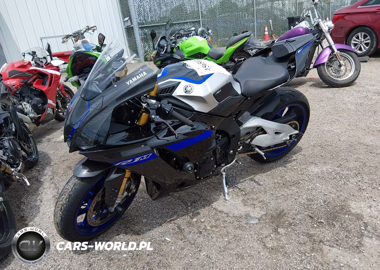2022 Yamaha Yzfr1M VIN:JYARN67E1NA000552 - 2